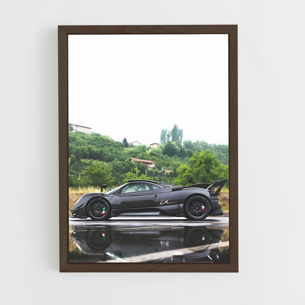 Poster superbe Zonda – affiche Pagani (vue 5)